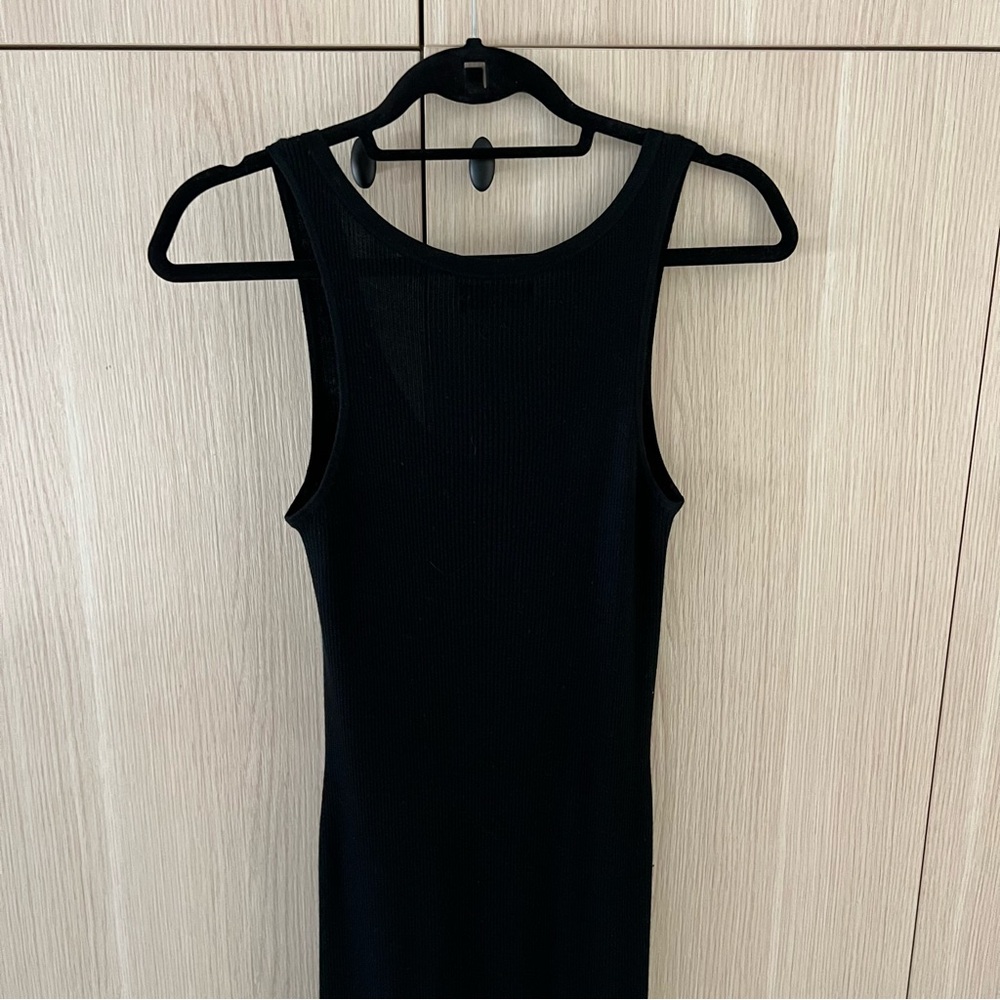NAADAM Black Midi Dress - Picture 7 of 8